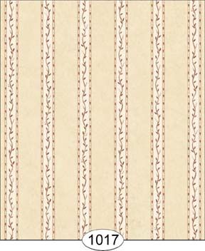 Vine Stripe - Red WAL1017