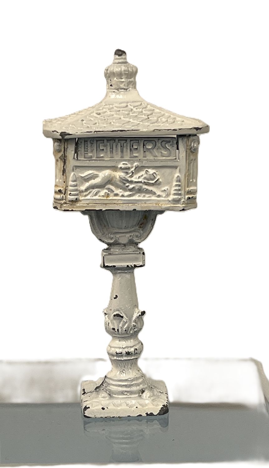 Vintage Heavy Metal Mailbox (as is) so1823
