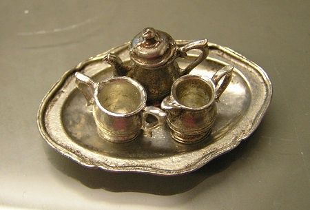 Vintage Silver Tea Set ch22541