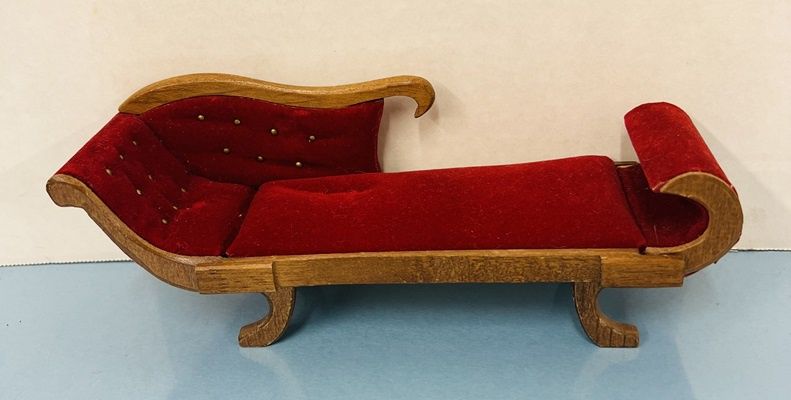 Vintage Victorian Sled Chaise Lounge MC31630