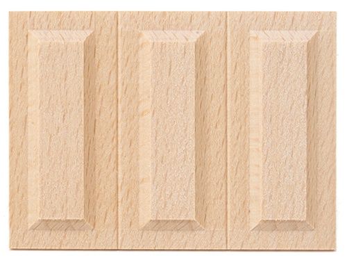 Wainscot Panel, 3 panel = 1 sheet CLA71070