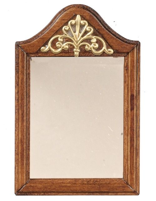 Wall Mirror W/Top Fl.Des. s3037m