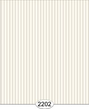 Wallpaper - Tonal Thin Stripe - White WAL2202