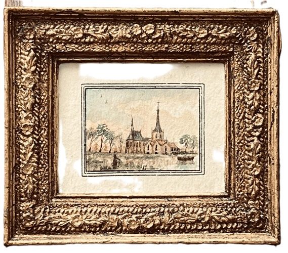 Watercolor by Unknown Artist mn258