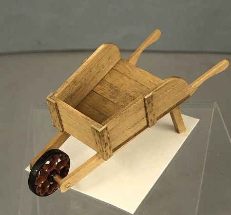 Wheelbarrow Wooden mc01388