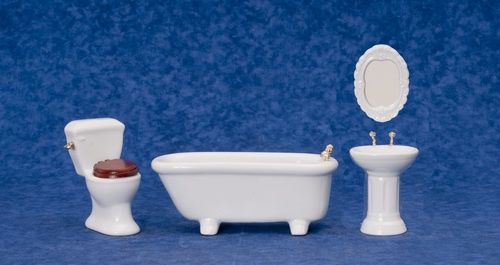 White Bathroom Set/4 azt6295