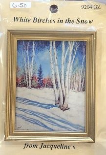 White Birches in the Snow jq9204gz