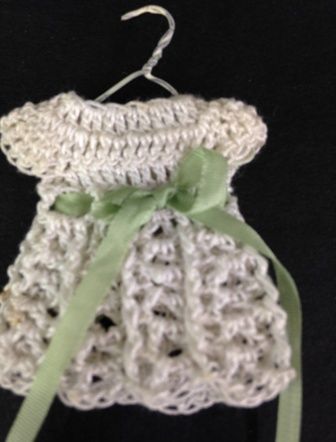 White Crochet Dress #2 10101405