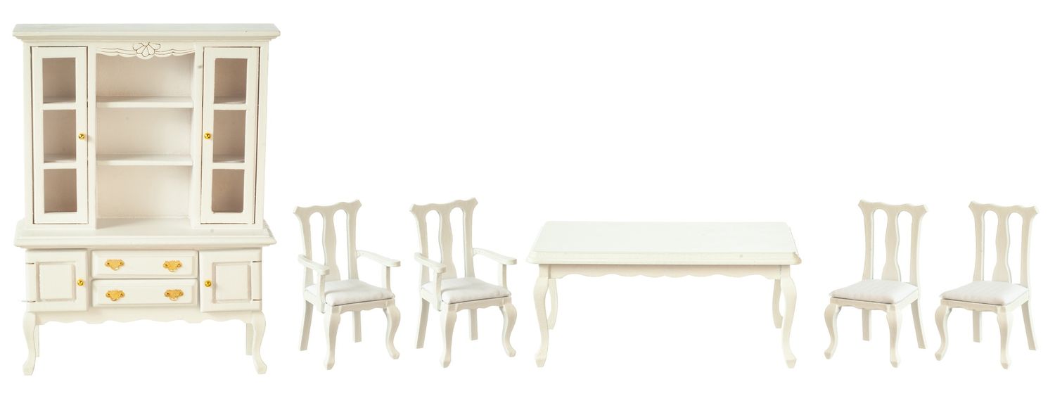 White Dining Room Set T0134