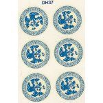 Willow Motif Pattern Transfers phodh037b