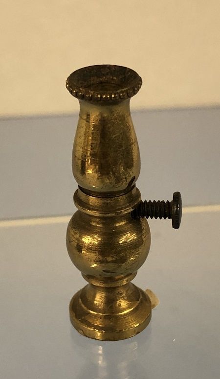 Vintage Brass Oil Lamp Base mc04657