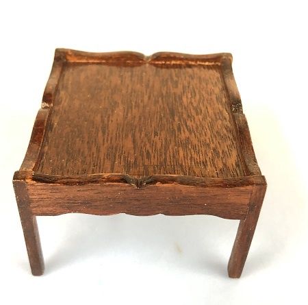 Vintage Mahogany Edged Square End Table mc03606