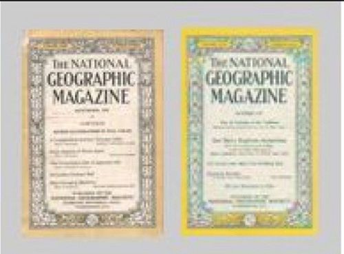 Vintage Nat'l Geographic/2 tin1074