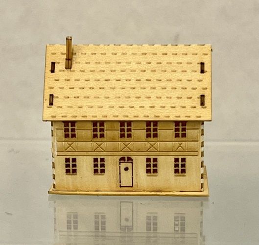 Volker Arnold's Wood German Style Winter House mn353c