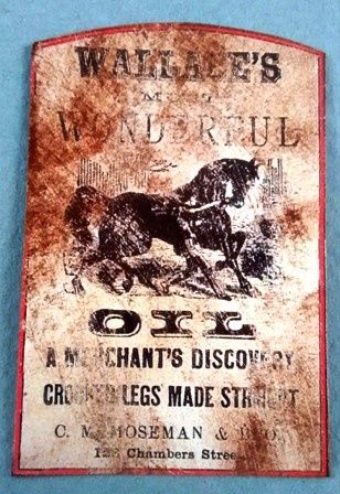 Wallace Oil Tin Sign fc0178