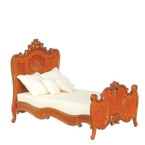 Walnut Finish 1900's Victorian Bed JJ0826wng