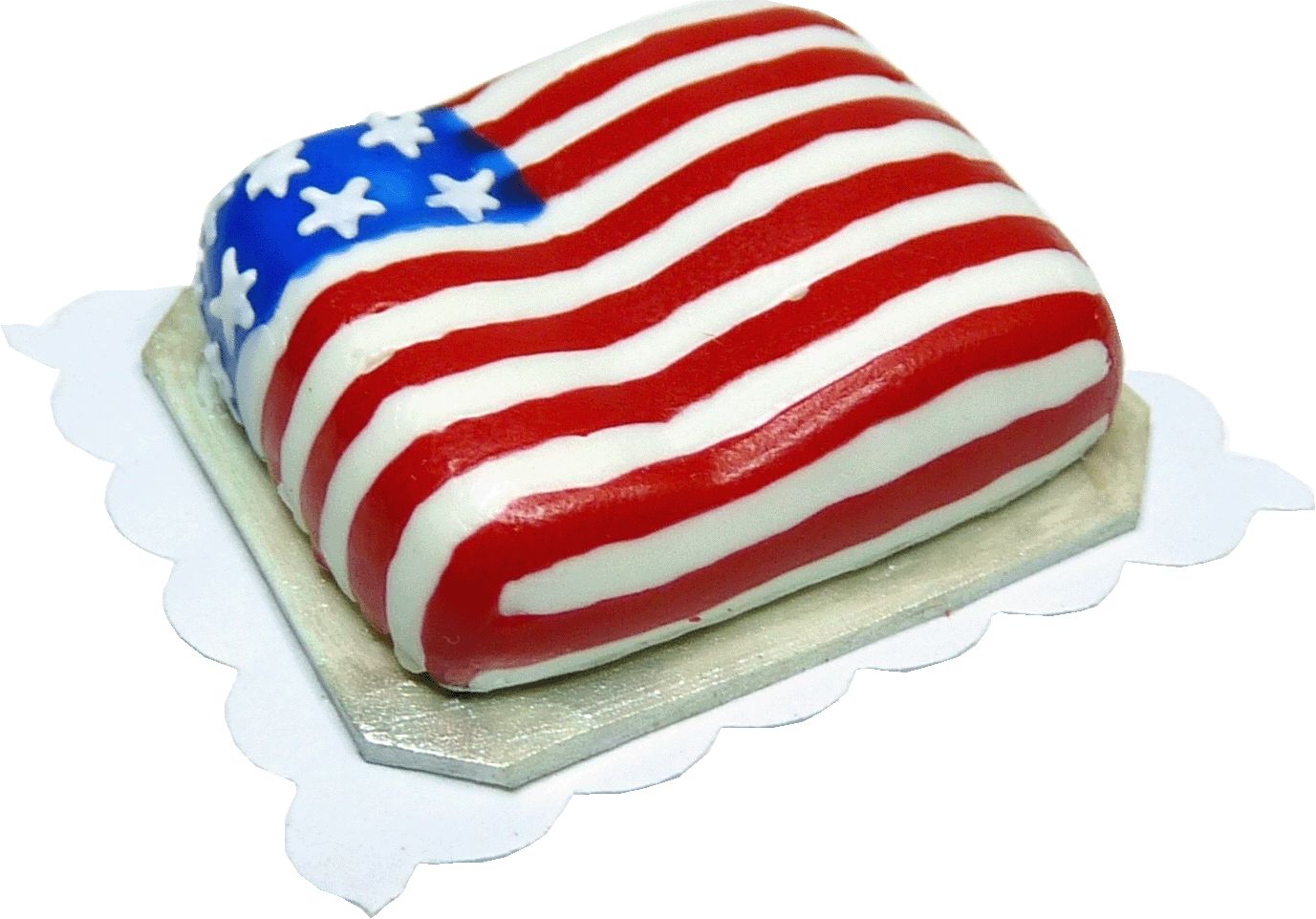 Waving Flag Sheet Cake k2324