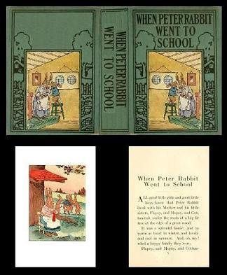 LBrab-14 When Peter Rabbit Went to School