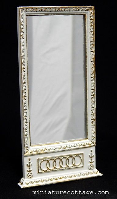 White and Gold Mirror bes3187gps