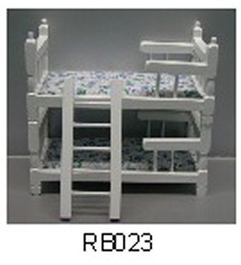White Bunk Bed RB023