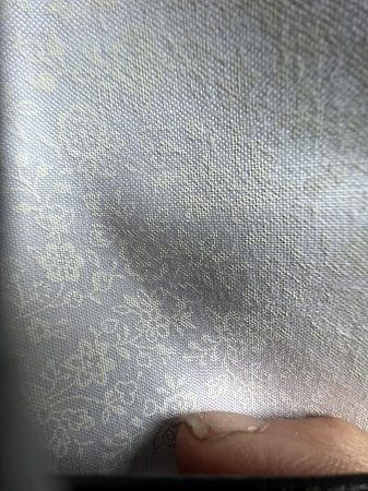 White frosted design cotton fabric fabric18