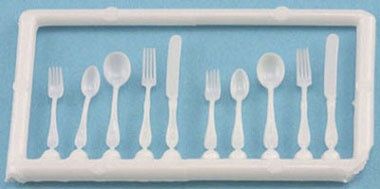 White Flatware cy60