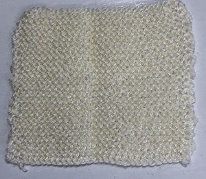 White Knitted Blanket for Baby bb0094