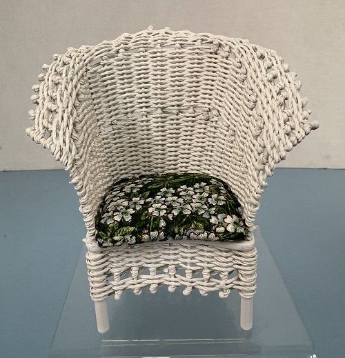 White Wicker Chair JFchair