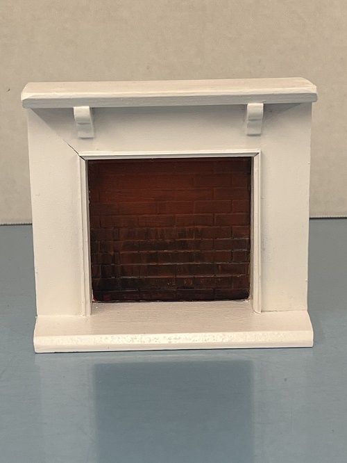 White Wood Fireplace MC519X