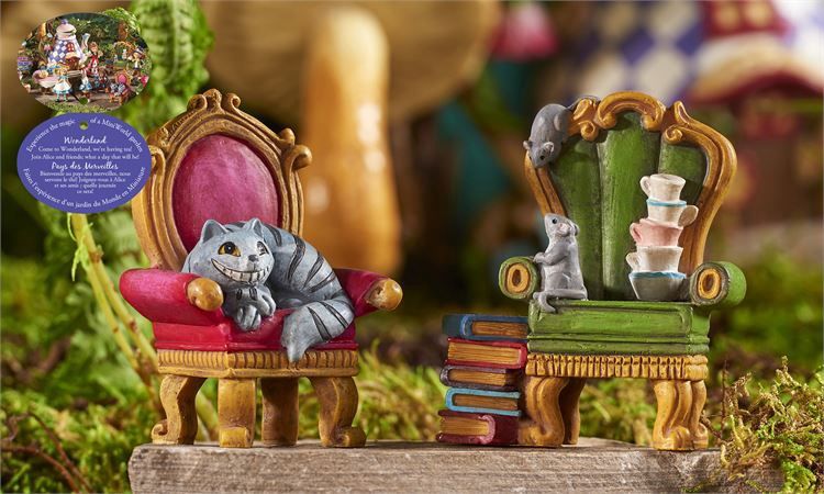 Wonderland Figurine, 2/Asst'd gc700324