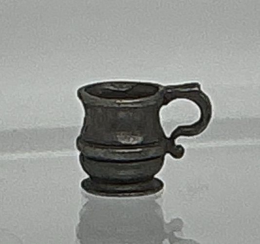 Williamsburg Style Pewter Look Mug mc031203