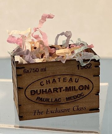 Wood Wine Crate with Laser Engraved Label MC030798