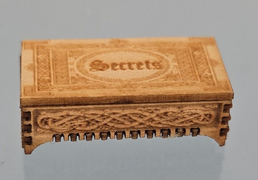 Wooden Box of Secrets MC1359X