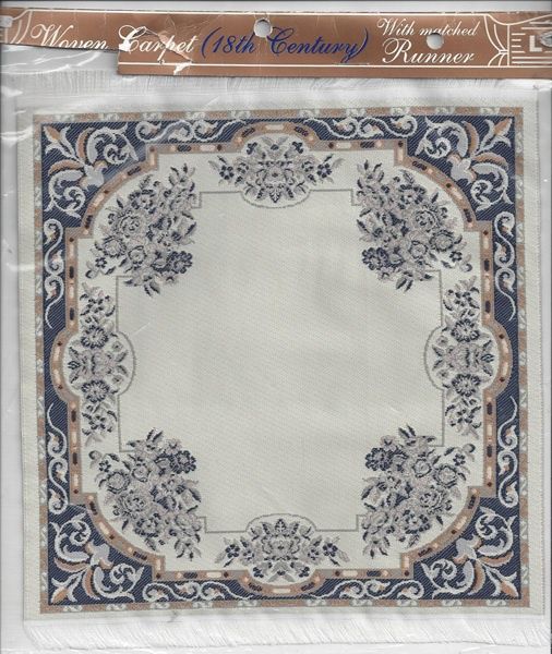 Woven Carpet (18th century) with runner mc05727
