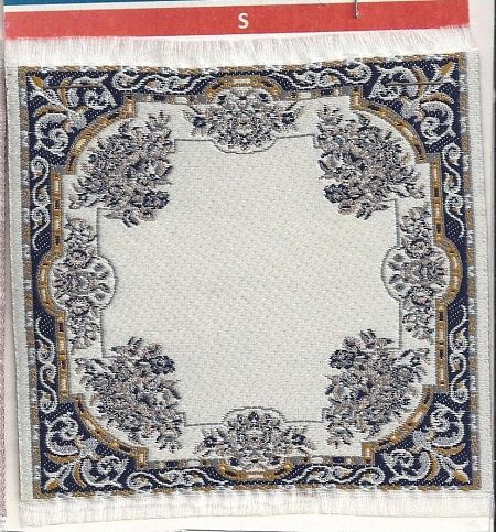 Woven Square Carpet 4" x 4" sam34
