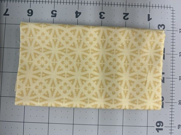 Yellow and Light Yellow Cotton Fabric fabric49