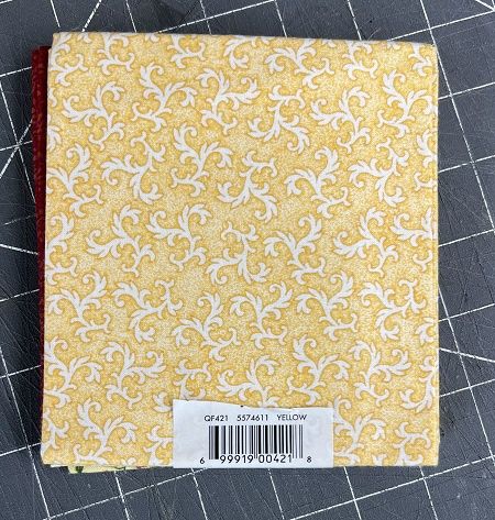 Yellow and White Fat Quarter fabric103