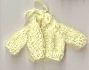 Yellow Knit Cardigan hm10