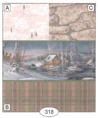 Winter Cabin 318 wal318