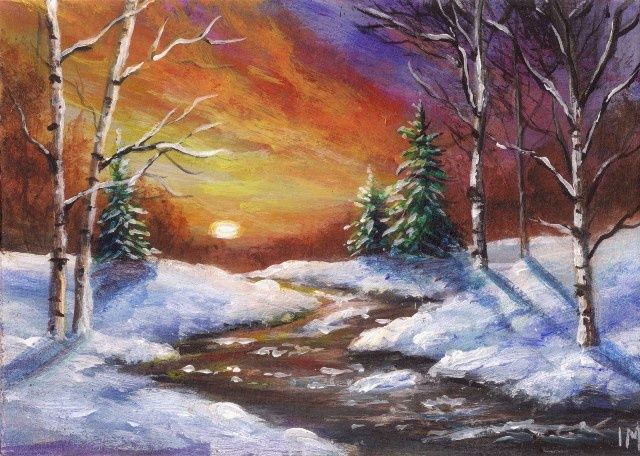 Winter Sunset ace02