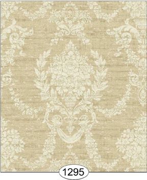 Woven Damask - Beige WAL1295