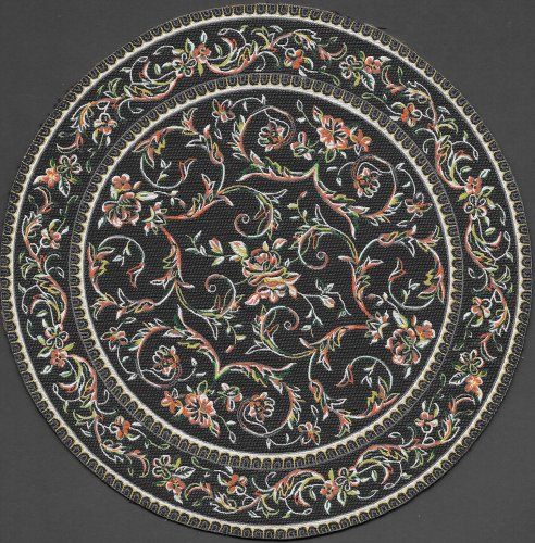 WOVEN RUG 7 ROUND" lrnd002