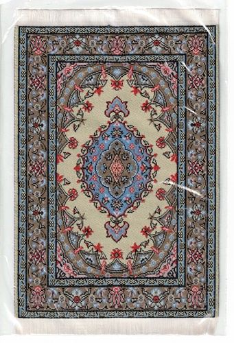 Woven small rug 11124w
