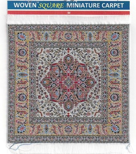 Woven Square Carpet 6" X 7" Including Fringe sam27