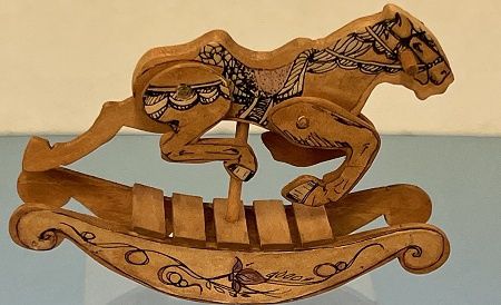 Wooden Rocking Horse ala1054