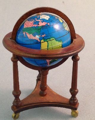 World Globe and Floor Stand amz0690