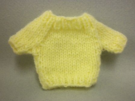 Yellow Short-Sleeved Sweater 10000260