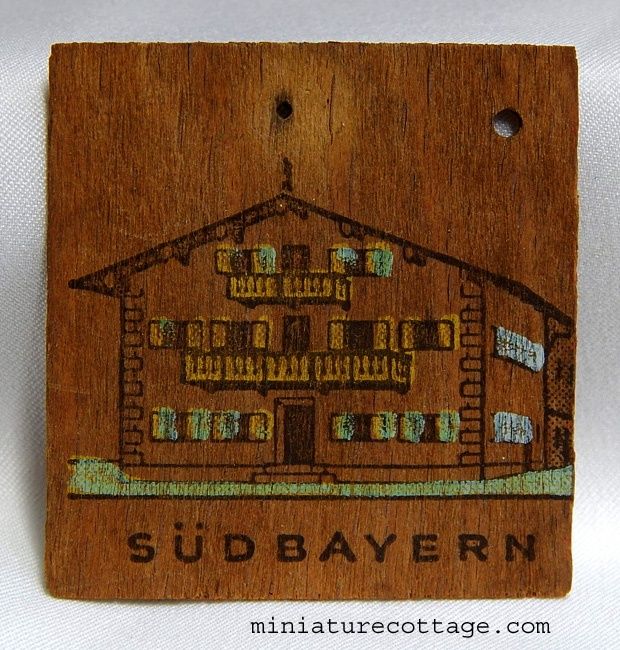 Wood Plaque "Sudbayern" jf022417