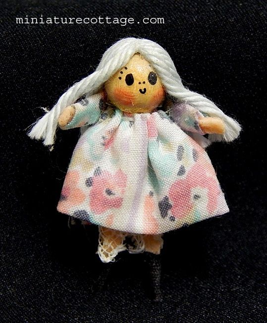 Wooden Bead Doll rs110418
