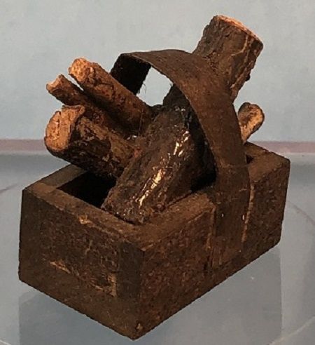 Wooden Box with logs stu63209